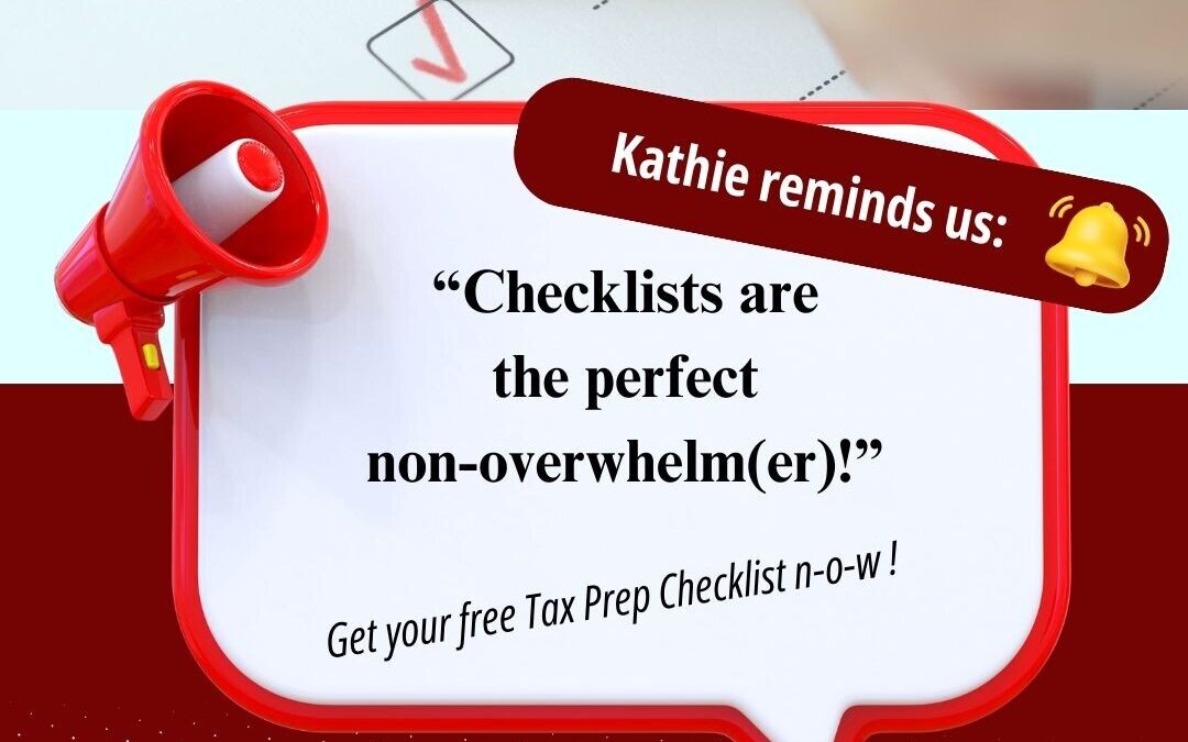 [QW28] Checklists: a perfect non-overwhelm(er)!